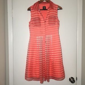 Vince Camuto orange dress